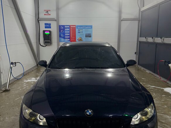 2007 BMW 3 серии 325i V (E90/E91/E92/E93), синий - вид 1
