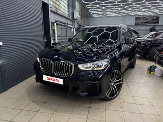 2021 BMW X5 40i IV (G05/G18), синий, 8600000 рублей, вид 1