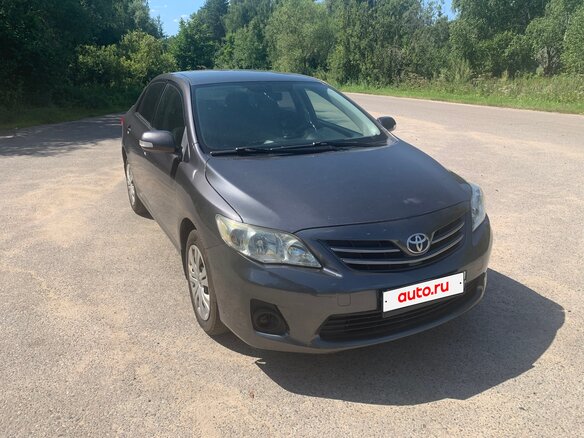 2011 Toyota Corolla X (E140, E150) Рестайлинг, серый, 795000 рублей - вид 3
