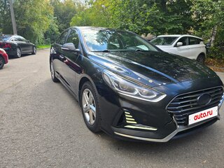 2017 Hyundai Sonata VII (LF) Рестайлинг, чёрный, 1300000 рублей, вид 2
