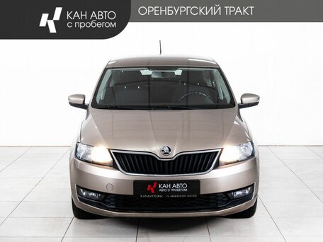2018 Skoda Rapid I Рестайлинг, бежевый, 1100000 рублей, вид 2