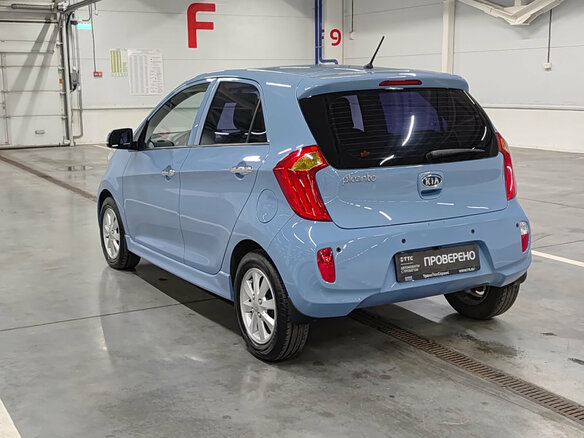 2011 Kia Picanto II, голубой - вид 6