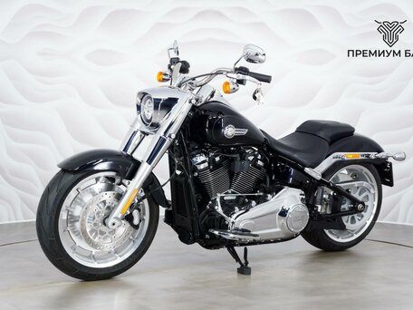 2023 Harley-Davidson Fat Boy, чёрный, 2399000 рублей, вид 3