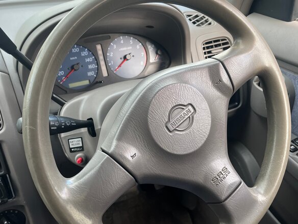 2001 Nissan Cube I Рестайлинг (Z10), синий, 90000 рублей - вид 6