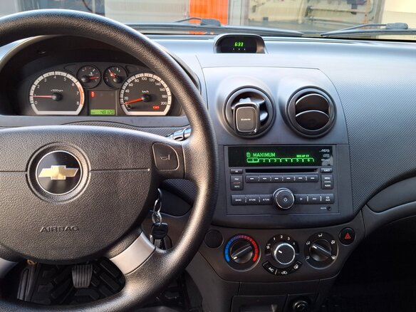 2008 Chevrolet Aveo I Рестайлинг, чёрный, 600000 рублей - вид 5