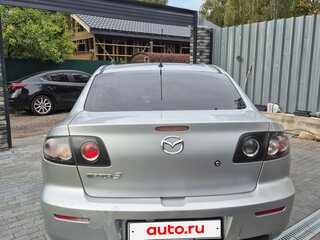 2007 Mazda 3 I (BK) Рестайлинг, серебристый, 470000 рублей, вид 2