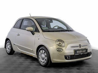 2010 Fiat 500 II, белый, 750000 рублей, вид 3