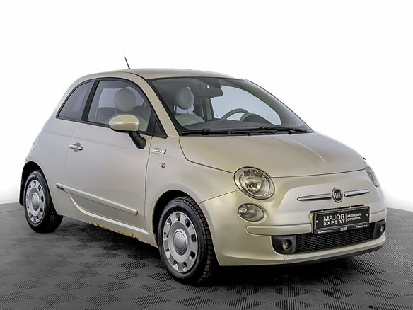 2010 Fiat 500 II, белый, 730000 рублей - вид 2
