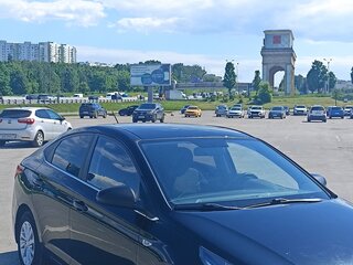 2018 Hyundai Solaris II, чёрный, 1300000 рублей, вид 1