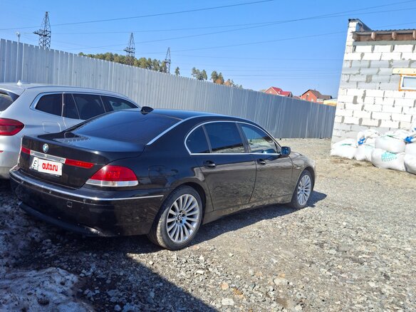 2004 BMW 7 серии 760i IV (E65/E66), чёрный, 750000 рублей - вид 5