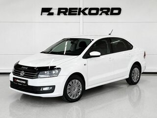 2018 Volkswagen Polo V Рестайлинг, белый, 1349000 рублей, вид 3