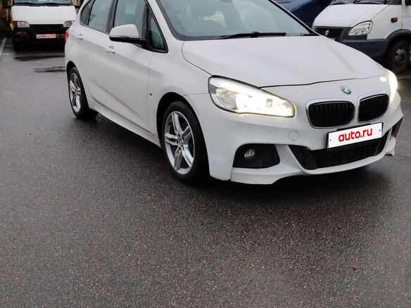 2015 BMW 2 серии Active Tourer 218i F45, белый, 1300000 рублей - вид 1