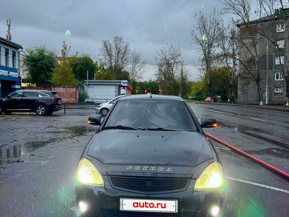 2011 Lada (ВАЗ) Priora I, чёрный, 267000 рублей - вид 1
