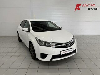 2013 Toyota Corolla XI (E160, E170, E180), белый, 1265000 рублей, вид 3