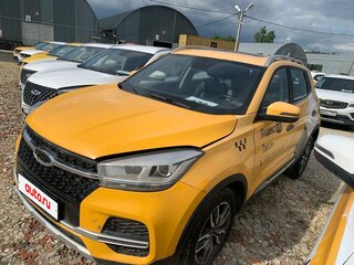 2022 Chery Tiggo 4 I Рестайлинг, серый, 709750 рублей, вид 3