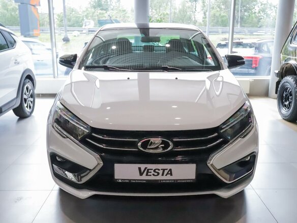 2025 Lada (ВАЗ) Vesta I Рестайлинг (NG), белый - вид 1
