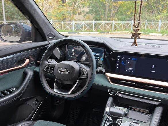 2023 Geely Monjaro (Xingyue L) I, синий, 3090000 рублей - вид 21