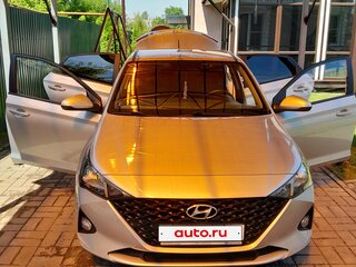 2020 Hyundai Solaris II Рестайлинг, серый, 1610000 рублей, вид 3