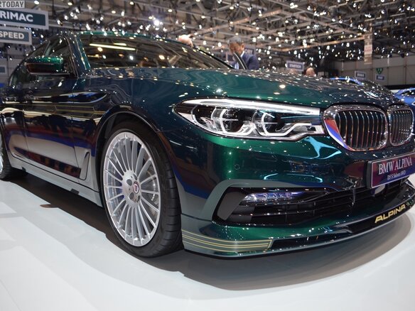 2017 Alpina D5 G30/G31, зелёный, 14000000 рублей - вид 5