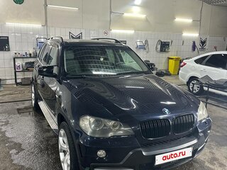 2008 BMW X5 3.0si II (E70), синий, 1340000 рублей, вид 2