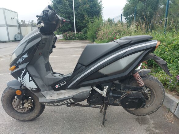 2008 Benelli QattroNove X, чёрный - вид 2