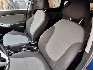 2012 Hyundai Solaris I, синий, 700000 рублей, вид 3