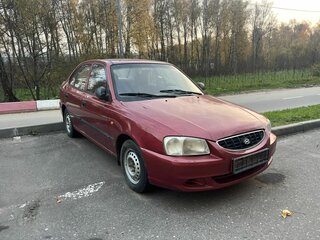 2006 Hyundai Accent ТагАЗ II, красный, 320000 рублей, вид 3