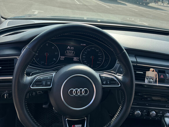 2015 Audi A6 IV (C7) Рестайлинг, серый, 2270000 рублей - вид 8