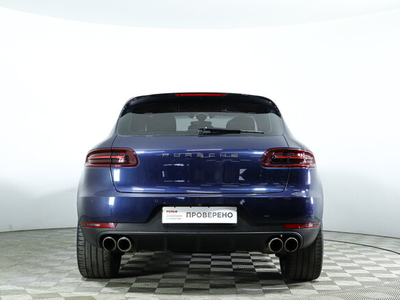 2015 Porsche Macan S I, синий, 2750000 рублей - вид 5
