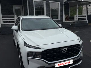 2021 Hyundai Santa Fe IV Рестайлинг, белый, 2650000 рублей, вид 2