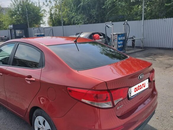 2016 Kia Rio III Рестайлинг, красный, 1150000 рублей - вид 5