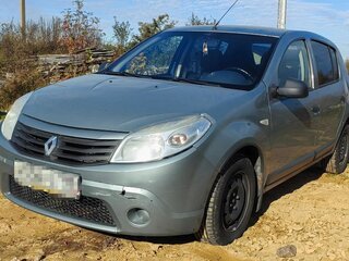 2013 Renault Sandero I, синий, 370000 рублей, вид 3
