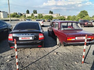 2008 Lada (ВАЗ) 2107, пурпурный, 250000 рублей, вид 5
