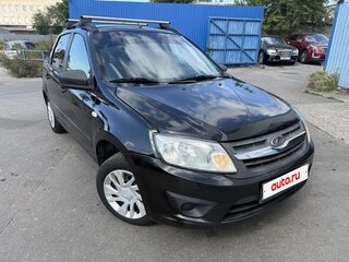2016 Lada (ВАЗ) Granta I, чёрный, 350000 рублей, вид 3