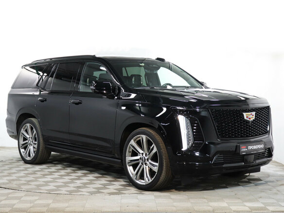 2025 Cadillac Escalade V Рестайлинг, чёрный - вид 2