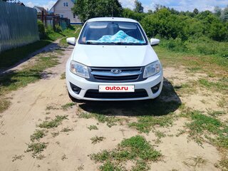 2014 Lada (ВАЗ) Granta I, белый, 345000 рублей, вид 1