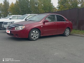 2006 Kia Cerato I, красный, 305000 рублей, вид 1