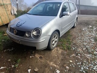 2003 Volkswagen Polo IV, серебристый, 210000 рублей, вид 1