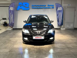 2008 Mazda 3 I (BK) Рестайлинг, чёрный, 495000 рублей, вид 2