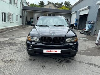 2004 BMW X5 4.4i I (E53) Рестайлинг, чёрный, 850000 рублей, вид 2