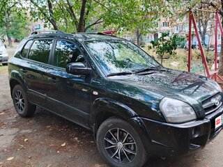 2008 Hyundai Tucson I, зелёный, 950000 рублей, вид 1