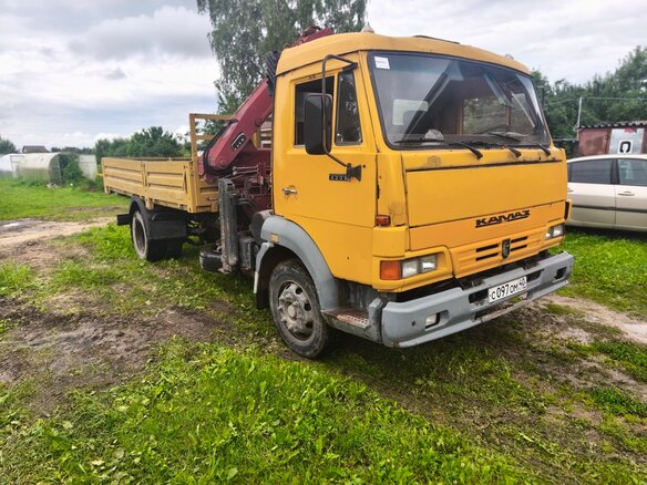 2007 КамАЗ 43085 Компас-5, жёлтый, 1850000 рублей - вид 10