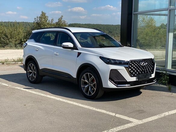 2024 Chery Tiggo 7 Pro Max I Рестайлинг, белый, 2300000 рублей - вид 1