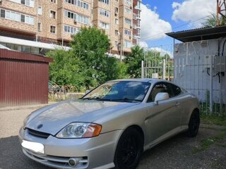 2004 Hyundai Coupe II (GK), серебристый, 490000 рублей, вид 1