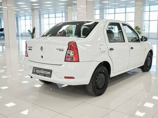2014 Renault Logan I Рестайлинг, белый, 546000 рублей, вид 2