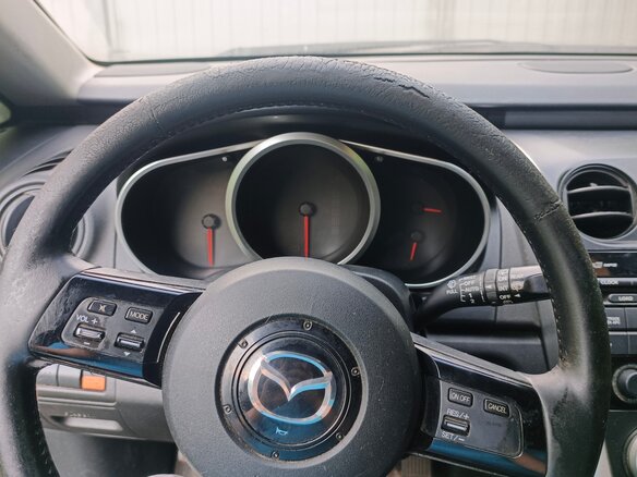 2008 Mazda CX-7 I, чёрный, 1000000 рублей - вид 6