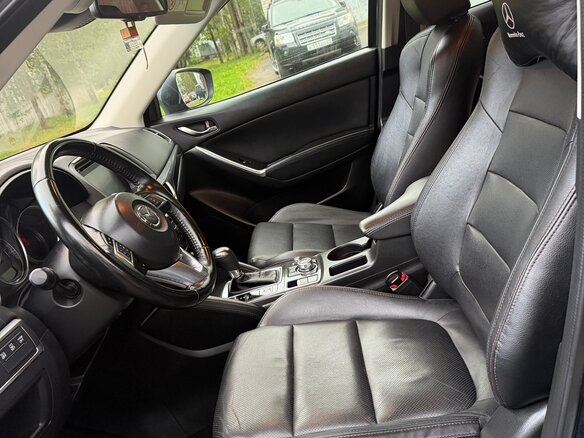 2017 Mazda CX-5 I Рестайлинг, синий, 1790000 рублей - вид 8