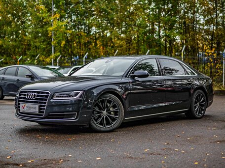 2013 Audi A8 III (D4) Рестайлинг, синий, 2199000 рублей, вид 1