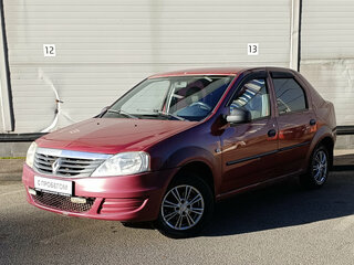 2012 Renault Logan I Рестайлинг, красный, 289000 рублей, вид 1