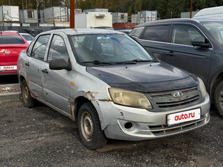 2012 Lada (ВАЗ) Granta I, серебристый, 130000 рублей, вид 3